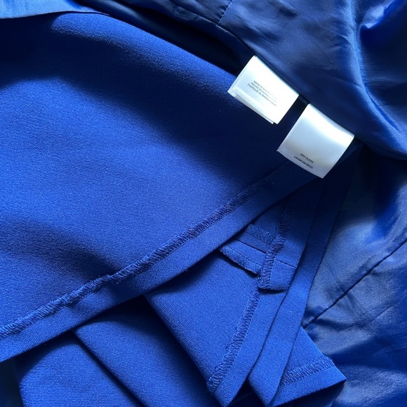 Evan Picone A-line Dress Women’s Size 14 Cobalt Blue Sleeveless Career Casual - Picture 8 of 8